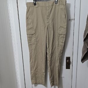 Dickies Relaxed Straight Flatfront Men's Tan Beige Cargo Pants 40x32